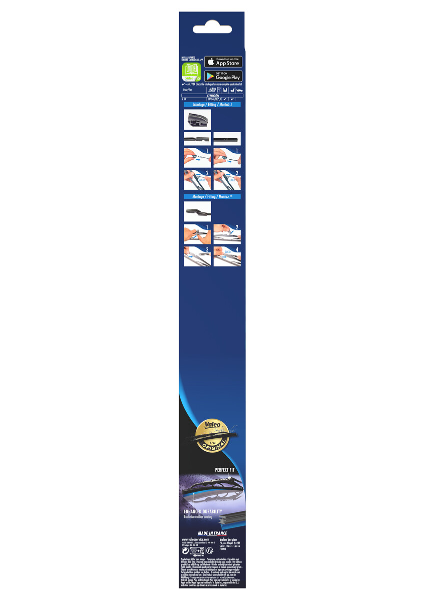 Wiper Blade - 574098 VALEO